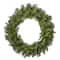 30" Cool White LED Memory-Shape® Norwood Fir Wreath